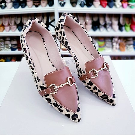 Sapatilha animal print