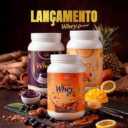 Whey Protein Gourmet Relish - EDIÇÃO LIMITADA 900g
