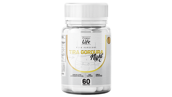 Tira gordura Nigth 60 caps