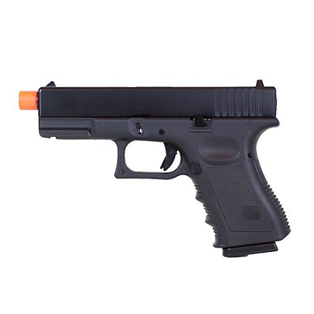 Pistola de Airsoft Kosok 19 Full Metal 6mm E&C Gás Blowback CO2