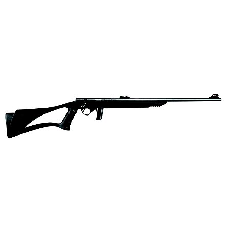 Rifle CBC Bolt Action 8122 .22LR 10T 23" Oxidado Coronha Thumbhole Vazada Preta