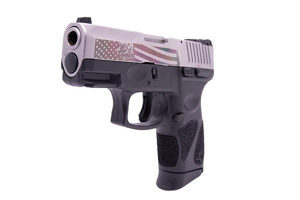 Pistola Taurus G2C 40 Anos USA - Exportação - 9mm 2x12T 83mm Preta