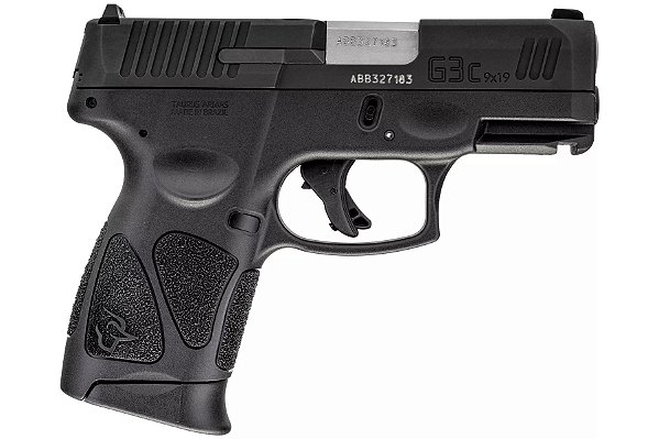 Pistola Taurus G3C 9mm 3X12T 83mm - Modelo USA - Estados Unidos