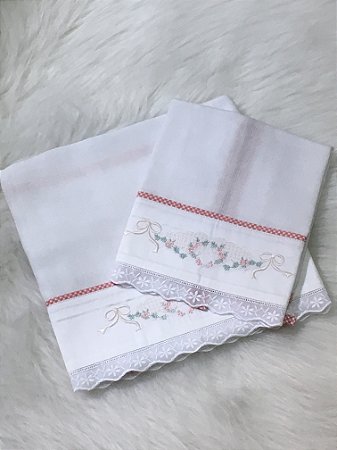 KIt de Fraldas com 2 peças para menina