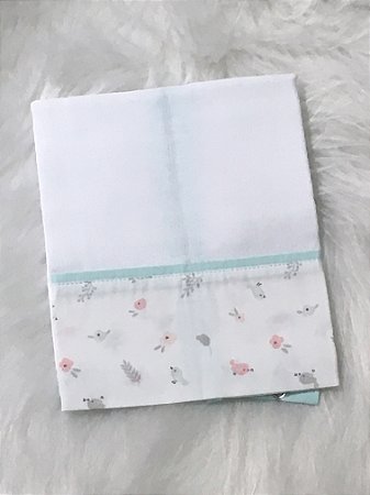 Fralda de Boca Estampa Passarinho