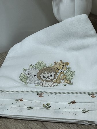 Toalha Fralda Safari