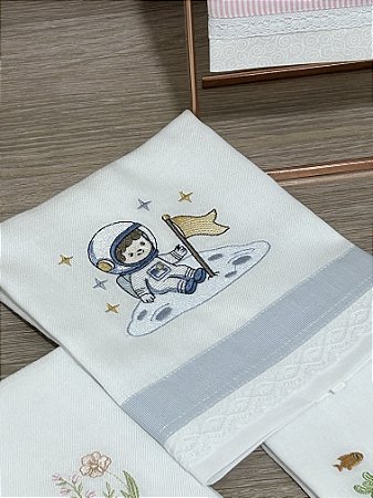 Fralda de Boca Coleção Astronauta