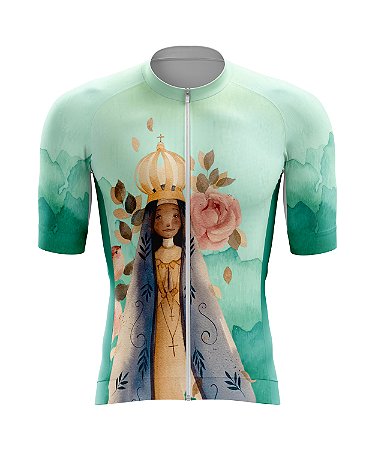 Camisa ciclismo Nossa Senhora Aparecida  - VERDE