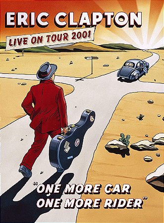 ERIC CLAPTON - LIVE ON TOUR 2001: ONE MORE CAR ONE MORE RIDER - DVD