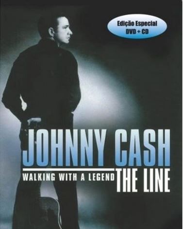 JOHNNY CASH - WALKING WITH A LEGEND THE LINE - DVD