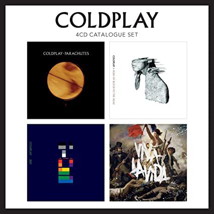 COLDPLAY - 4CD CATALOGUE SET - CD