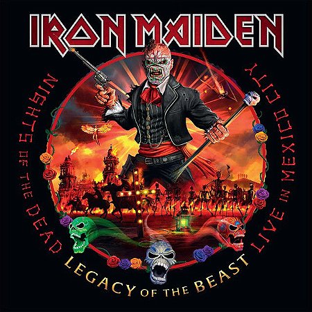 IRON MAIDEN - NIGHTS OF THE DEAD, LEGACY OF THE BEAST: LIVE MÉXICO CITY