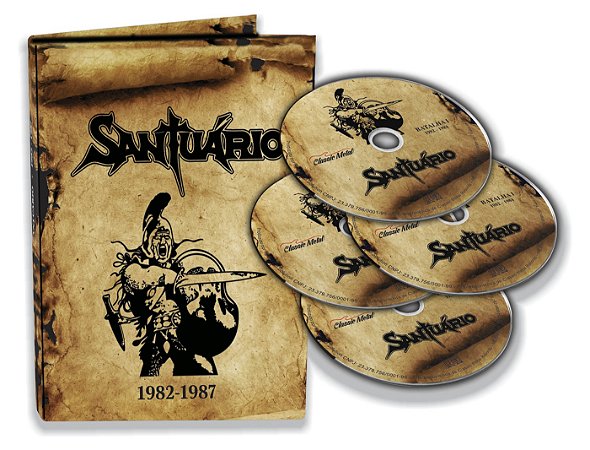 SANTUÁRIO - 1982-1987 (Box Quádruplo) - CD