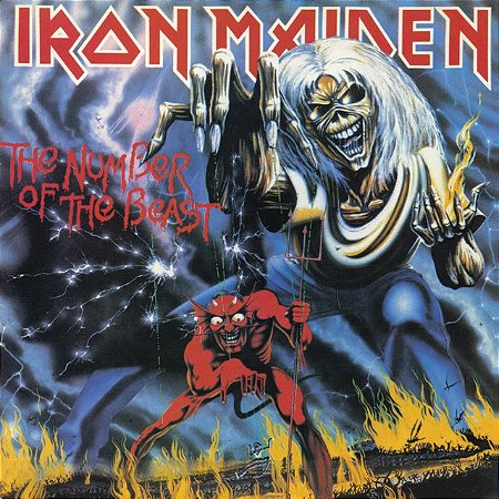 IRON MAIDEN - THE NUMBER OF THE BEAST - CD