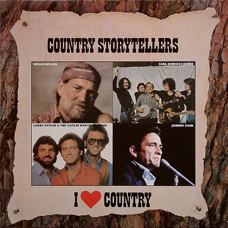 COUNTRY STORYTELLERS - I LOVE COUNTRY- LP