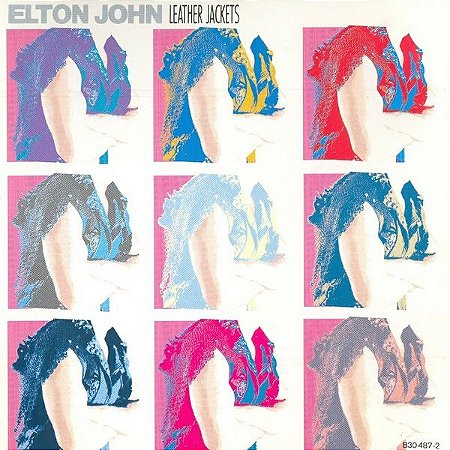 ELTON JOHN - LEATHER JACKETS- LP