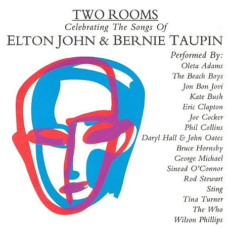 ELTON JOHN & BERNIE TAUPIN - TWO ROOMS- LP