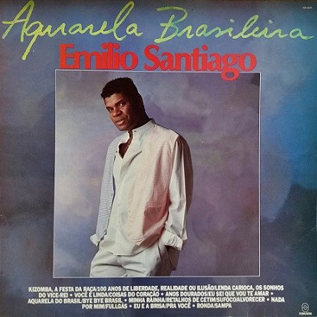 EMILIO SANTIAGO - AQUARELA DO BRASIL- LP