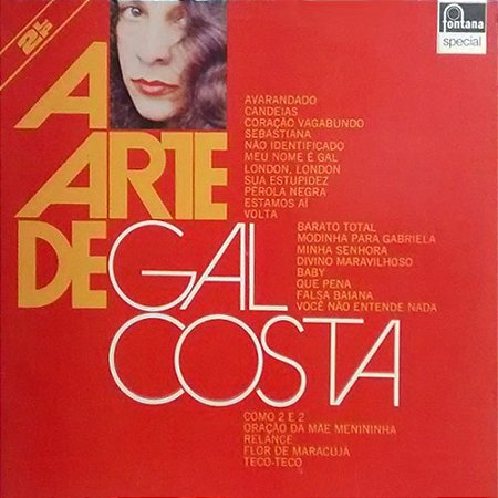 GAL COSTA - A ARTE DE GAL- LP