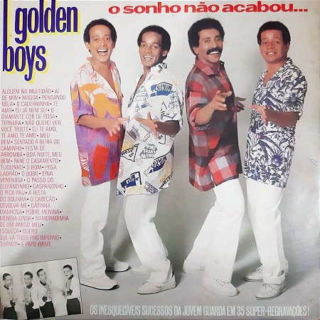 GOLDEN BOYS - O SONHO NÃO ACABOU- LP