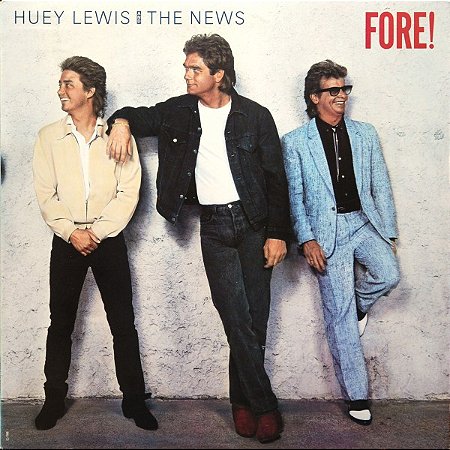 HUEY LEWIS & THE NEWS - FORE !- LP
