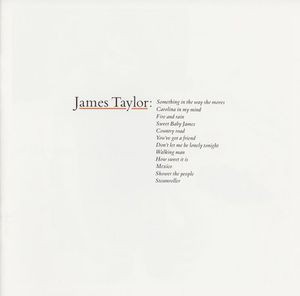 JAMES TAYLOR - GREATEST HITS- LP