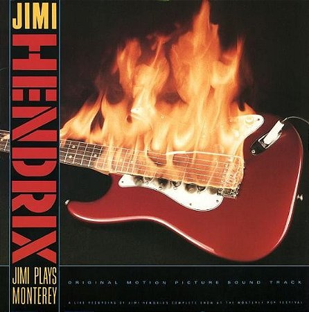 JIMI HENDRIX - JIMI PLAYS MONTEREY- LP