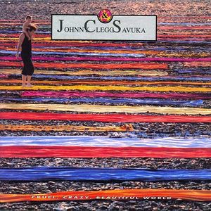 JOHNNY CLEGG & SAVUKA - CRUEL, CRAZY, BEAUTIFUL WORLD- LP