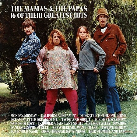 MAMAS & PAPAS - 16 OF THEIR GREATEST HITS- LP