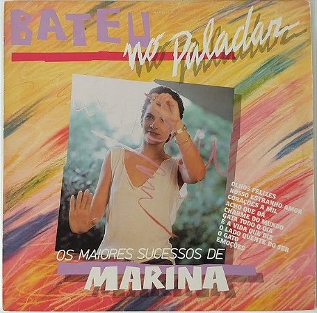 MARINA LIMA - BATEU NO PALADAR OS MAIORES SUCESSOS- LP