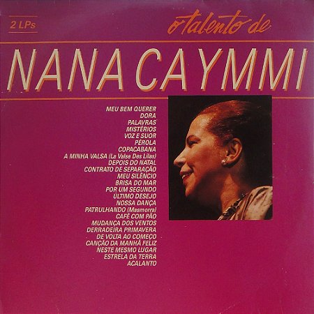 NANA CAYMMI - O TALENDO DE NANA CAYMMI- LP