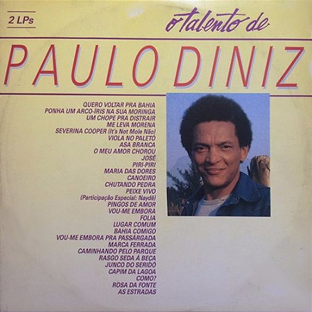 PAULO DINIZ - O TALENTO DE PAULO DINIZ- LP