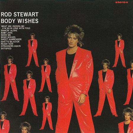 ROD STEWART - BODY WISHES- LP