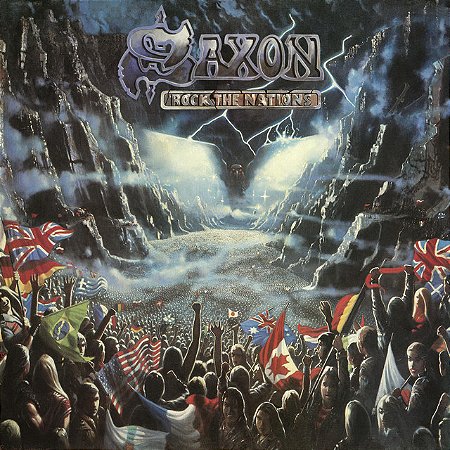 SAXON - ROCK THE NATIONS- LP