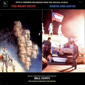THE RIGHT STUFF NORTH AND SOUTH - OST- LP