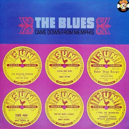 VARIOS - THE BLUES CAME DOWN FROM MEMPHIS- LP