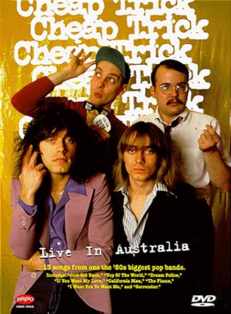 CHEAP TRICK - LIVE IN AUSTRALIA - DVD