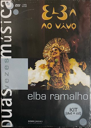 ELBA RAMALHO - AO VIVO DUAS VEZES MÚSICAS - DVD