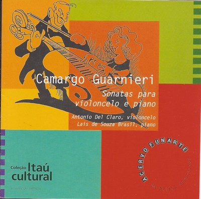 CAMARGO GUARNIERI - SONATAS PARA VIOLONCELO E PIANO - CD