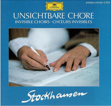STOCKHAUSEN - UNSICHTBARE CHORE INVISIBLE CHOEURS INVISIBLE - LP