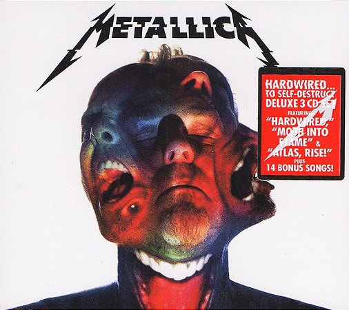 METALLICA - HARDWIRED...TO SELF-DESTRUCT VERSAO DELUXE EDITION - CD