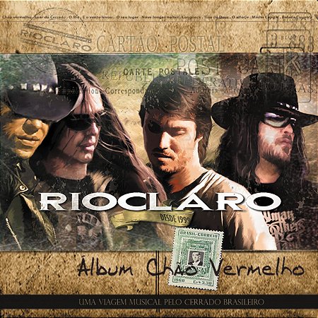 RIO CLARO - ALBUM CHÃO VERMELHO - CD