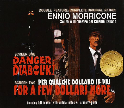 ENNIO MORRICONE - DANGER DIABOLIK! - FOR A NEW DOLLARS - CD