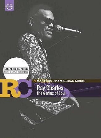 RAY CHARLES - THE GENIUS OF SOUL MASTERS OF AMERICAN MUSIC - DVD