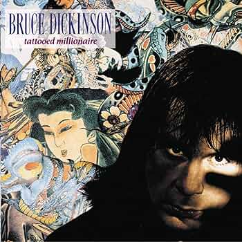 BRUCE DICKINSON - TATTOED MILIONARIE- LP