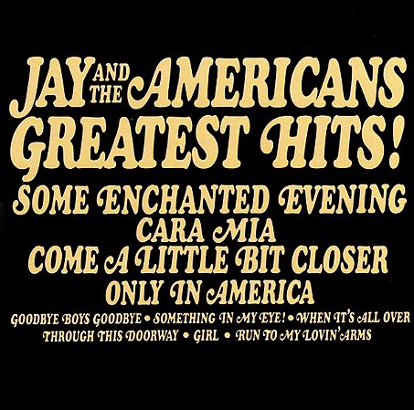 JAY & THE AMERICANS - GREATEST HITS - CD