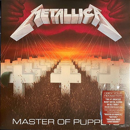 METALLICA - MASTER OF PUPPETS - LP