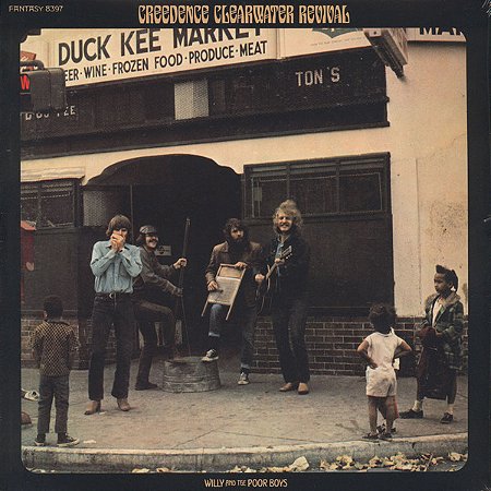 CREEDENCE CLEARWATER REVIVAL - WILLIE AND THE POOR BOYS - LP