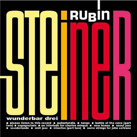 RUBIN STEINER - WUNDERBAR DREI - CD