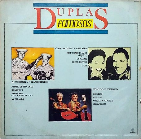 DUPLAS FAMOSAS - CASCATINHA E INHANA